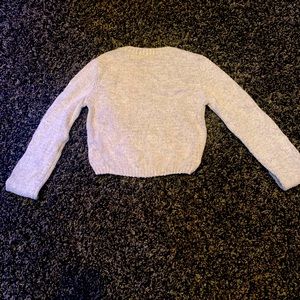 Girls crop sweater